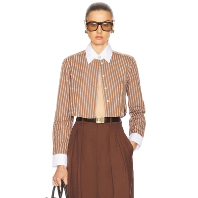 Casablanca 上装 棕色REVOLVE小众