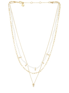 BaubleBar 层叠项链 象牙白REVOLVE小众新款