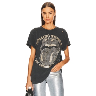 Madeworn THE ROLLING STONES夏季T恤revolve小众新款