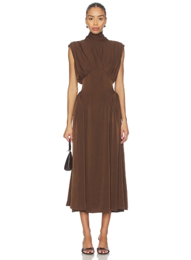 The Bekk ELIANA 裙子 revolve小众新款 棕色
