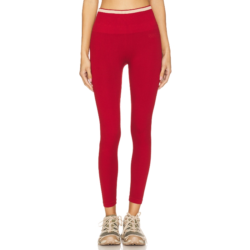 [冬季新品] Spiritual Gangster 打底裤红色运动复古风REVOLVE