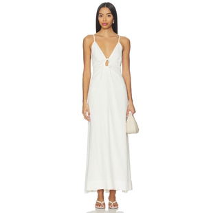 LSPACE MABEL 长裙 奶油色REVOLVE小众新款