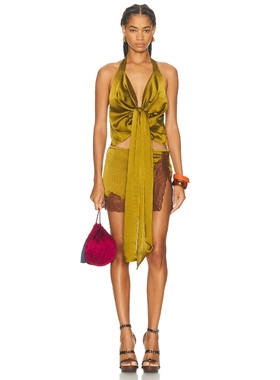 [冬季新品]SIEDRES BERTILLE 上装 绿色REVOLVE小众