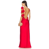 红色REVOLVE小众新款 Lovers ANGELA 长裙 and Friends