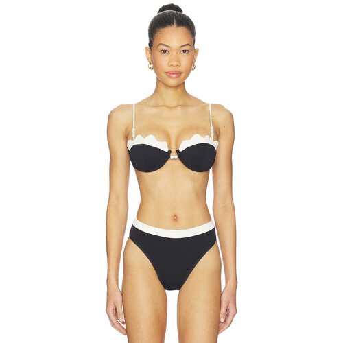 LSPACE Sunrise Seashell Bikini Top revolve小众新款 黑色、白
