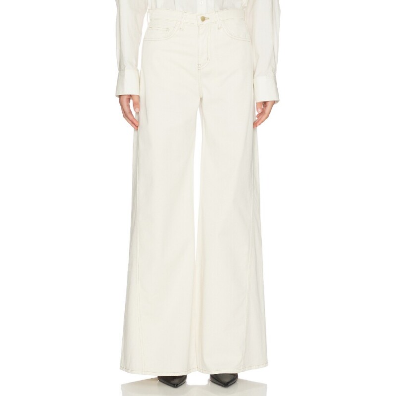 L'AGENCE Beau High Rise T-seam Wide Leg Jean revolve小众新款