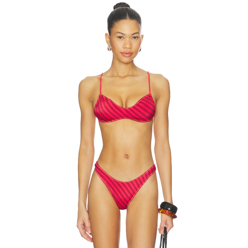Frankies Bikinis MAGNOLIA比基尼泳衣上装 26秋冬新品REVOLVE图片