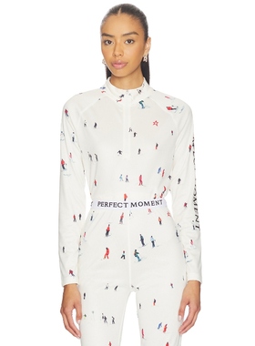 Perfect Moment 上装 白色 y2k辣妹风REVOLVE小众新款