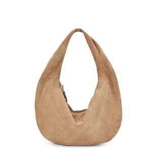 ALVA Flattered 新品 浅棕麂皮饺子包复古腋下包REVOLVE 春季