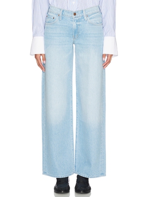 MOTHER POPSICLE 直筒长裤 revolve小众新款 蓝色