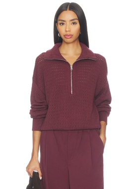 Varley DARLA 毛衣 revolve小众新款 葡萄酒色