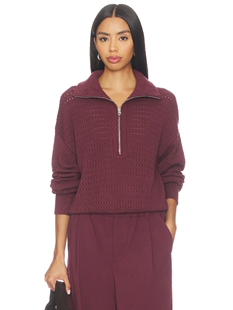 Varley DARLA 毛衣 revolve小众新款 葡萄酒色