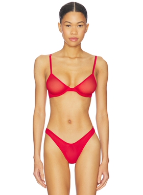 Kiki de Montparnasse BRIENNE 比基尼内衣 revolve小众新款 红色