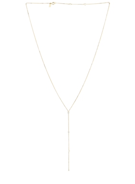 EF COLLECTION DIAMOND CALLAE 套索项链 revolve小众新款