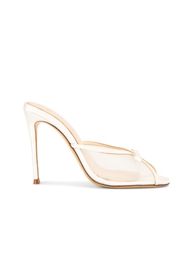 BLACK SUEDE STUDIO Sammie 100 Mule 白色 女款REVOLVE小众新款