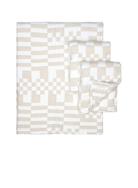 Dusen Dusen Check King Coverlet Setrevolve时尚小众新款