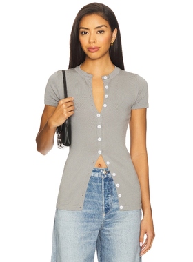 ALL THE WAYS SAMANTHA 上装 淡灰色REVOLVE小众新款