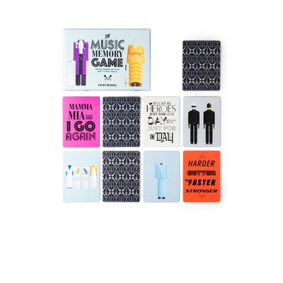 Printworks MEMO GAME MUSIC 游戏 蓝色 REVOLVE小众新款