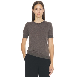 Row y2k辣妹风REVOLVE小众新款 LINNEA 棕色 上装 The