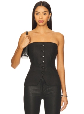 DL1961 紧身胸衣 黑色 y2k辣妹风REVOLVE小众新款