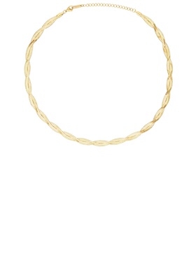 Mazin Jewels金色项链通勤风早秋新品扭结链短款REVOLVE