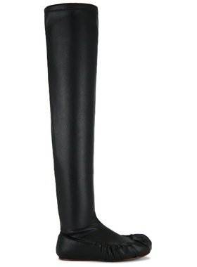 Yume Yume OVER THE KNEE BALLERINA 靴子 黑色 女款REV