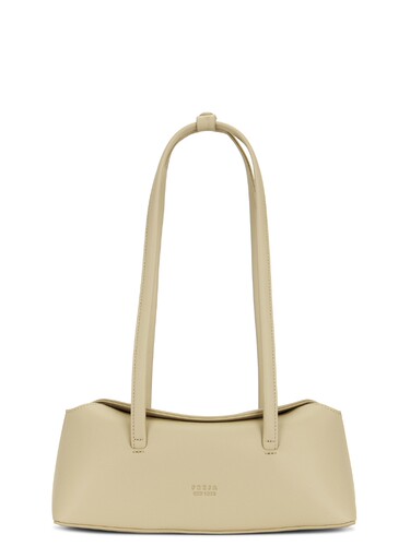 [春季新品]Freja New York米白色单肩包皮革优雅包袋REVOLVE