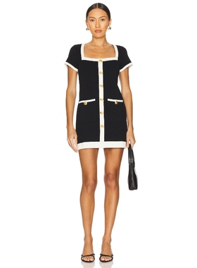 [冬季新品]Show Me Your Mumu SOFIA 毛衣裙 黑色REVOLVE小众