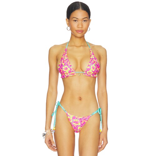 Kulani Kinis Frill Halter Bralette Bikini Top 26秋冬新品 rev