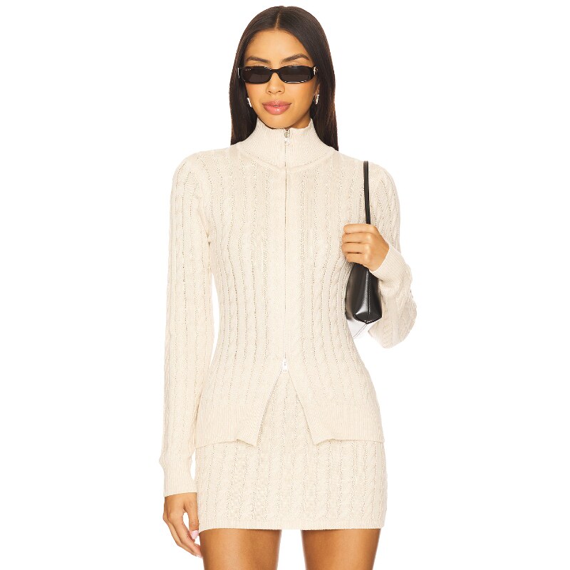 [冬季内搭]SEVEN WONDERS 上装奶油色辣妹风REVOLVE小众新款