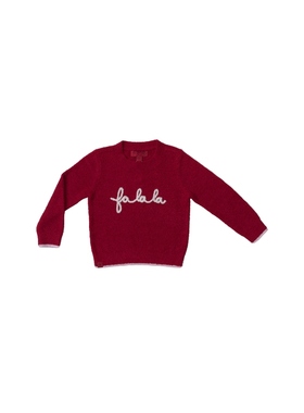 Barefoot Dreams FA LA LA 套衫 红色REVOLVE小众新款