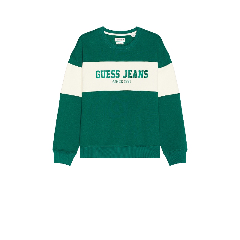 Guess Jeans 运动衫 绿色REVOLVE