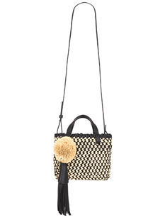 Ulla Johnson Raffia Mini Crossbody Bag revolve小众新款