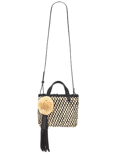 Ulla Johnson Raffia Mini Crossbody Bag revolve小众新款