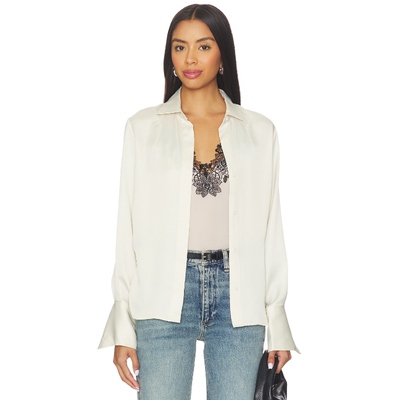 [春季新品]Rag & Bone Love Popover Blouse 奶油色REVOLVE小众