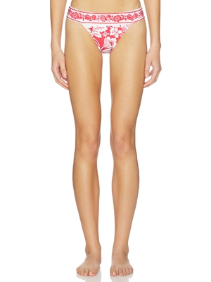 FARM Rio Cashew And Birds Low Bikini Bottom revolve小众新款