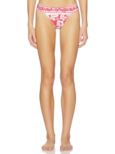 FARM Rio Cashew And Birds Low Bikini Bottom revolve小众新款