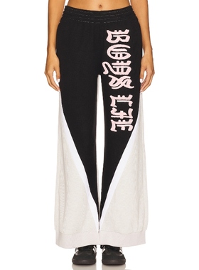 Boys Lie 运动长裤 美式休闲风华夫格针织休闲裤REVOLVE小众新款