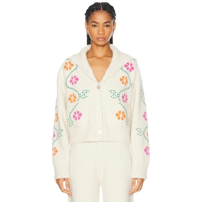 [秋季新品]Calle Del Mar 开衫 奶油色REVOLVE小众
