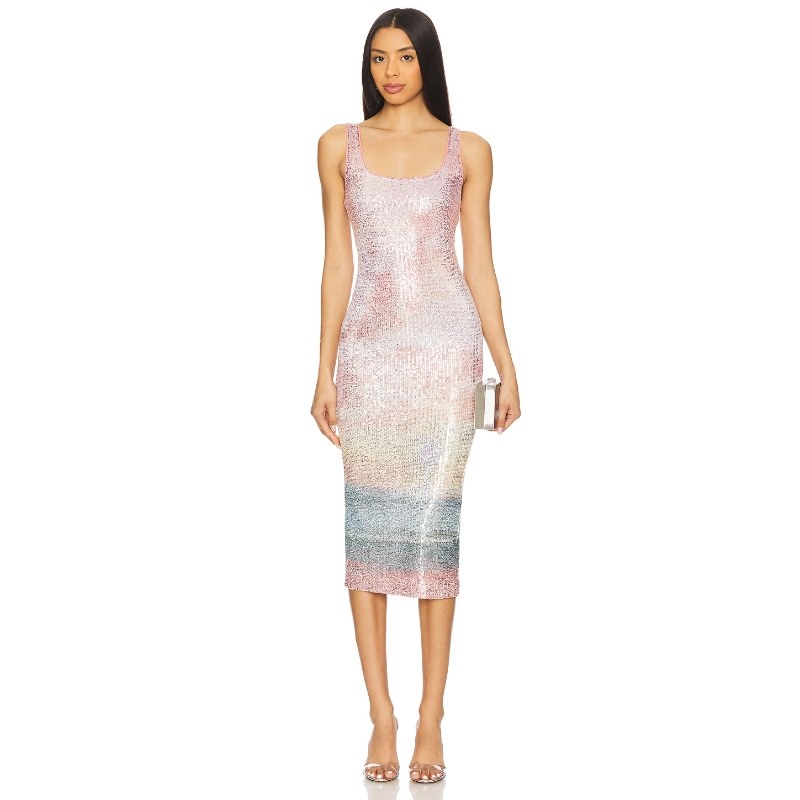 Le Superbe CATCH A WAVE 背心裙 玫瑰REVOLVE小众新款