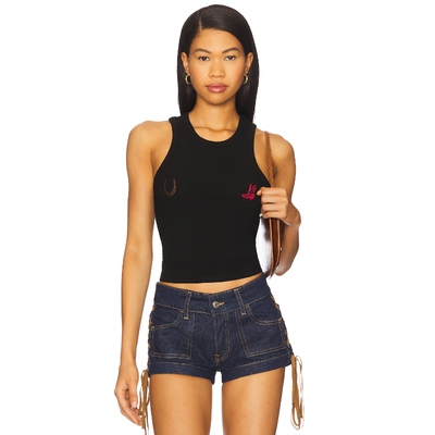 [春季新品]Understated Leather 背心 黑色辣妹风REVOLVE