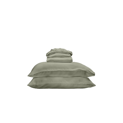 Ettitude King Luxe Cleanbamboo Sateen+ Sheet Set 天蓝REVOLVE