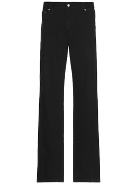 [冬季新品] POST ARCHIVE FACTION (PAF) 牛仔裤黑色REVOLVE