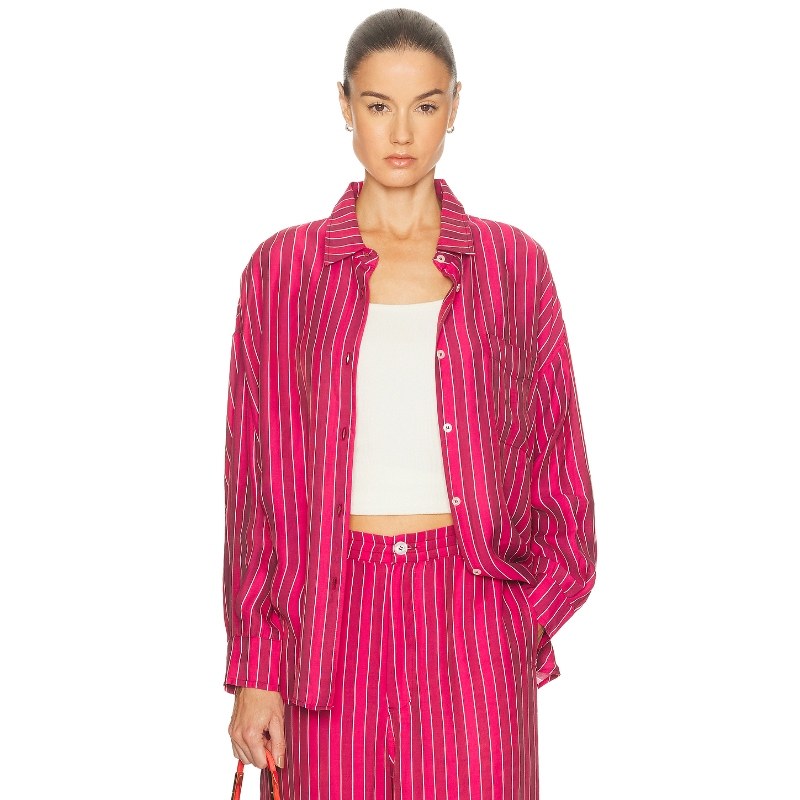 American Vintage YSOLI 上装 Fuchsia,Mauve小众新款