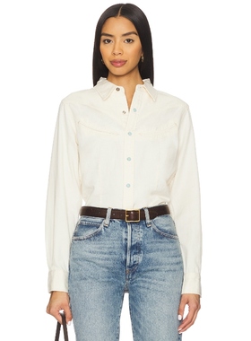 Sendero Provisions Co. YOAKAM 纽扣衬衫 象牙白REVOLVE小众新款