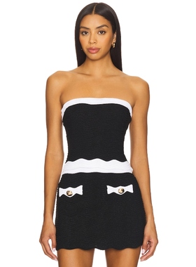 retrofete HART 针织上装 黑色 y2k辣妹风REVOLVE小众新款