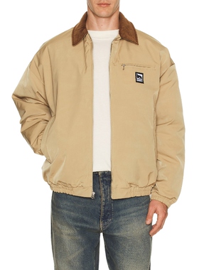 Obey ELYSIAN 夹克 棕色REVOLVE小众新款冬季保暖