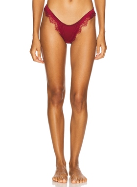 [冬季新品]KAT THE LABEL SORRENTO 丁字裤 紫色REVOLVE小众