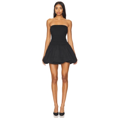 Steve Madden 思美登 AMARI 裙子黑色REVOLVE小众新款