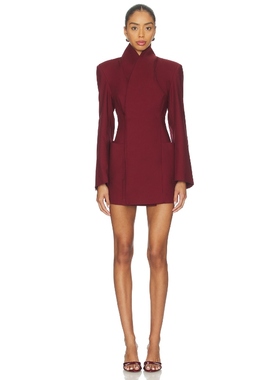 WeWoreWhat JACKET 外套 红色 老钱风REVOLVE小众新款